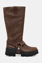 Sorel kozaki skórzane JOAN FRW TALL 2144861256 brązowy AW25