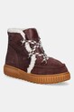 Sorel śniegowce ONA AVE ALPINE BOOT WP tekstylny bordowy 2088311628