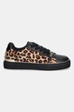Liu Jo sneakersy skórzane KIKI 01 BF5063PX163S1937 brązowy AW25