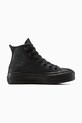 Converse trampki Chuck Taylor All Star Lift syntetyczny czarny A12969C