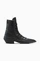Kožené tenisky Converse Chuck 70 De Luxe Pointed plochá čierna A13014C