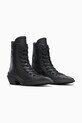 Converse scarpe da ginnastica in pelle Chuck 70 De Luxe Pointed A13014C nero AW25
