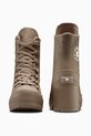 Scarpe Converse stivaletti alla caviglia in pelle Chuck 70 De Luxe Heel A13064C marrone
