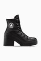 Високи кецове Converse Chuck 70 De Luxe Heel изкуствен черен A15514C