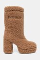 Inuikii botine Curly High Heel 1002.018.0011.250 bej AW25