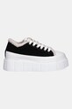 Inuikii sneakersy zamszowe Matilda Curly 1001.001.0381.000 czarny AW25