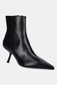 Кожени боти Anine Bing hilda без изолация черен A.14.11317