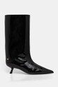 Кожаные сапоги Anine Bing hilda A.14.11372 чёрный AW25