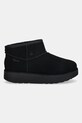 Skechers śniegowce zamszowe KEEP COZY 169143 czarny AW25