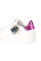 Kožené tenisky Kurt Geiger London Lana Eye 4988610109 biela