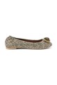 Kurt Geiger London baleriny Chelsea Ballerina syntetyczny złoty 5000643609
