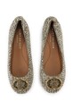 Kurt Geiger London baleriny Chelsea Ballerina 5000643609 złoty AW25