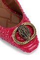 Usnjeni salonarji Kurt Geiger London Chelsea Block Slingback roza 3415058719