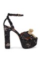 Kurt Geiger London sandały Bow Platfrom Sandal słupek brązowy 5028135689