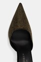 Обувки с тънък ток Kurt Geiger London Mayfair Point Ankle Strap черен 4989405609