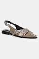 Steve Madden baleriny Grezly odkryta pięta brązowy 11003901.478