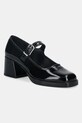 Γοβάκια Steve Madden Lisbon φαρδύ τακούνι μαύρο 11003875.001