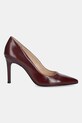 Usnjene visoke pete Steve Madden Secured 11004877.CL4 bordo AW25