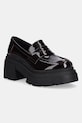 Steve Madden mokasyny Turnout imitacja skóry lakierowanej fioletowy 11004801.DC1
