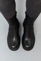 Miista cizme de piele Deandra negru E8.4053