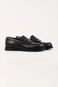Karl Lagerfeld mokasyny skórzane MIA KL42125S.00S czarny AW25
