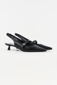 Karl Lagerfeld szpilki skórzane PASHA KL30117.000 czarny AW25