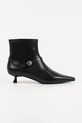 Karl Lagerfeld botki skórzane PASHA nieocieplane czarny KL30168.000