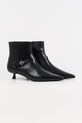 Karl Lagerfeld botki skórzane PASHA KL30168.000 czarny AW25