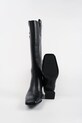 Karl Lagerfeld kozaki skórzane KAYLA KL35470.000 czarny