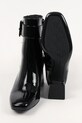 Karl Lagerfeld botki skórzane BEATA KL31455A.100 czarny