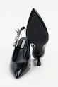 Karl Lagerfeld stilettos de piele SIENNA KL32708A.1BP negru
