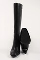 Karl Lagerfeld kozaki skórzane KARL NFT HEEL KL39175.000 czarny