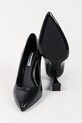 Karl Lagerfeld szpilki skórzane DEBUTANTE KL32011.100 czarny