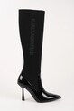 Karl Lagerfeld kozaki PANDARA pozostałe czarny KL31373.400