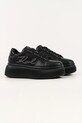 Karl Lagerfeld sneakersy skórzane KREEPER LO KL42372C.00X czarny AW25