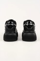 Obuwie Karl Lagerfeld sneakersy skórzane KREEPER LO KL42372C.00X czarny