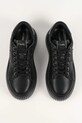 Karl Lagerfeld sneakersy skórzane KREEPER LO czarny KL42372C.00X