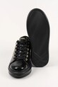 Karl Lagerfeld sneakersy skórzane KAPRI KL62539J.100 czarny