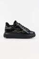 Karl Lagerfeld sneakersy skórzane KAPRI LUG pozostałe czarny KL67511.10G