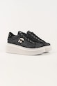 Δερμάτινα αθλητικά παπούτσια Karl Lagerfeld ANAKAPRI KL63531N.G0S μαύρο AW25