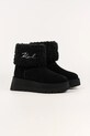 Karl Lagerfeld śniegowce SKYLAR KL48653.700 czarny NC25