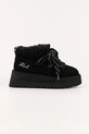 Karl Lagerfeld śniegowce SKYLAR tekstylny czarny KL48632.500