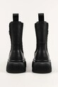 Obuwie Karl Lagerfeld botki skórzane KREEPER LO KL42365.40X czarny