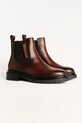 Karl Lagerfeld botki skórzane BINKY KL47545.044 brązowy AW25
