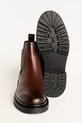 Karl Lagerfeld botki skórzane BINKY KL47545.044 brązowy