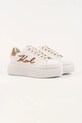 Karl Lagerfeld sneakers din piele KREEPER LO KL42372C.014 alb AW25