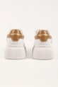 Obuwie Karl Lagerfeld sneakersy skórzane KREEPER LO KL42372C.014 biały