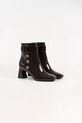 Karl Lagerfeld botki skórzane BEATA KL31455A.144 brązowy AW25