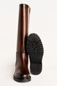 Karl Lagerfeld kozaki BINKY KL47595.044 brązowy