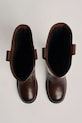 Kožne čizme Karl Lagerfeld BROOKLYN smeđa KL41790W.044